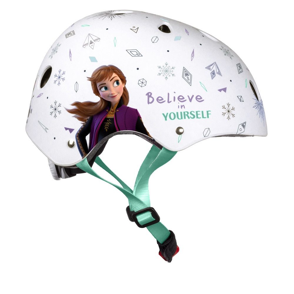 Seven Polska Kinderfahrradhelm Disney "Frozen", Roller Blades, Skater, 52-56 cm, ab ca. 6 Jahre