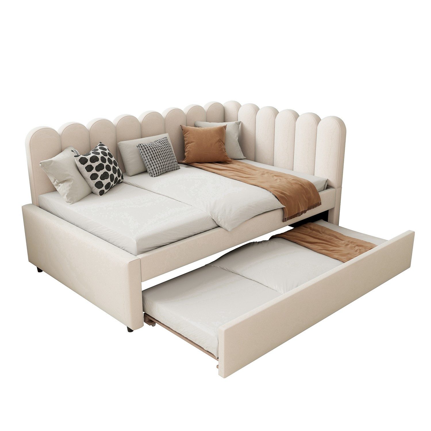 Schlafsofa L-förmiges Polsterbett, Daybett, Tagesbett