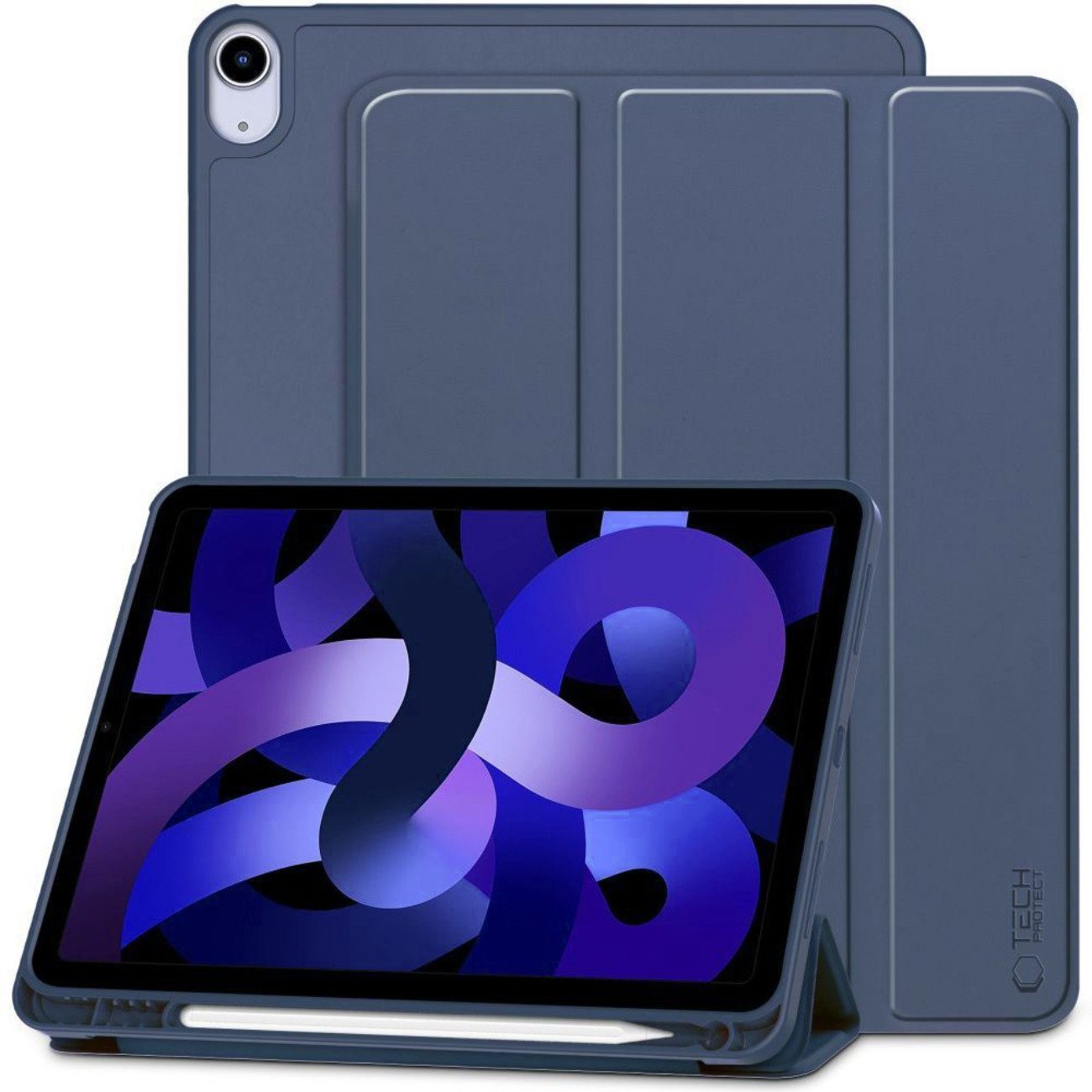 TECH PROTECT Tablet-Hülle für iPad Air 10,9" (2020–2022) / 11" (2024), Tablet-Hülle mit Apple-Pen-Fach und Sleep/Wake-Funktion