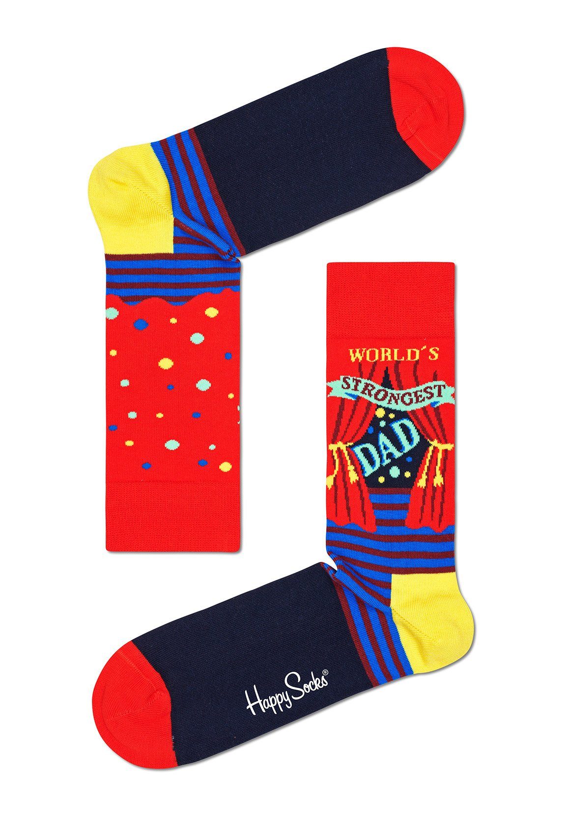 3PACK GIFT Happy Freizeitsocken FATHER´S Mehrfarbig Happy SET Socks Socks XFAT080200 DAY SOCKS