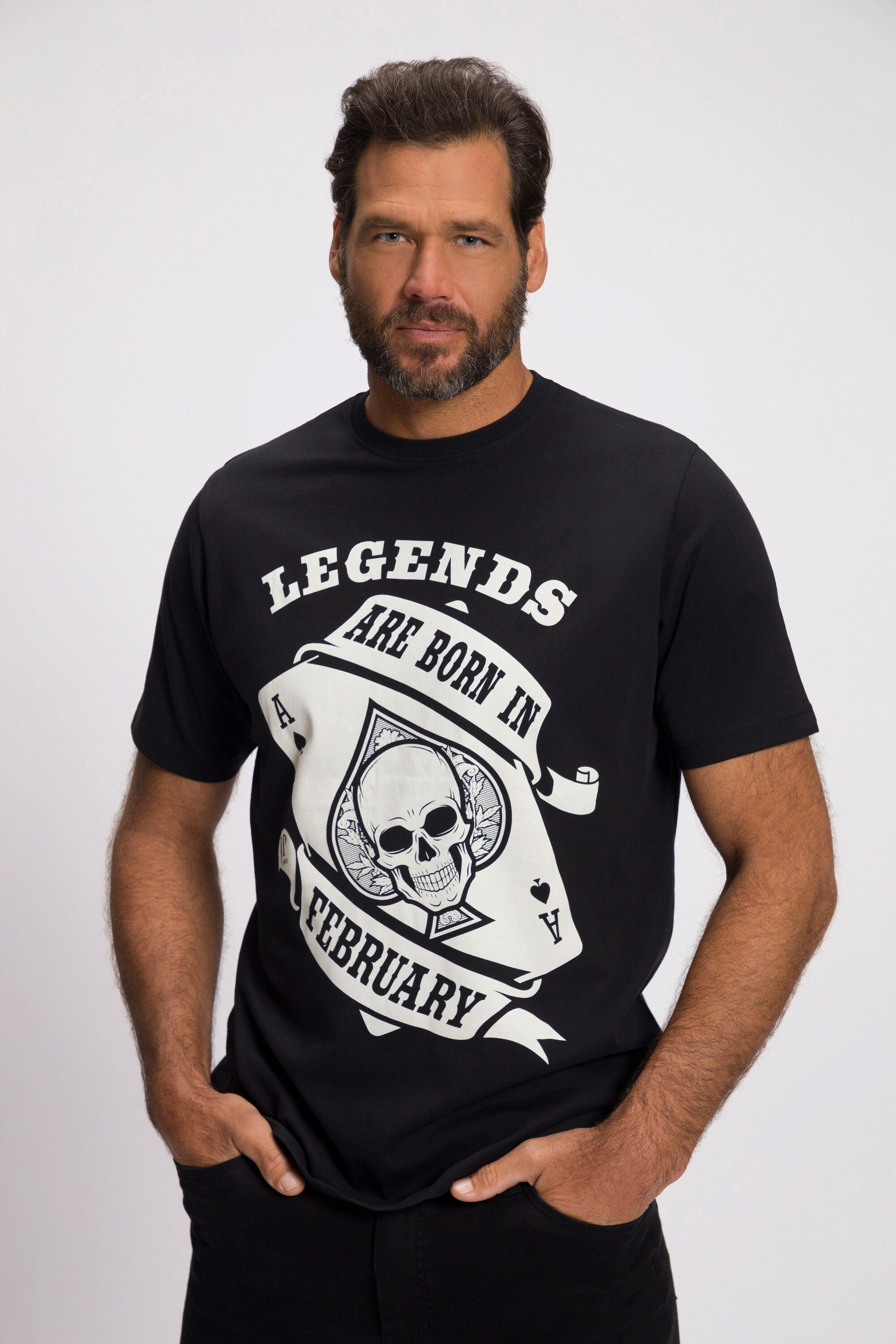 JP1880 T-Shirt T-Shirt Halbarm Legends February