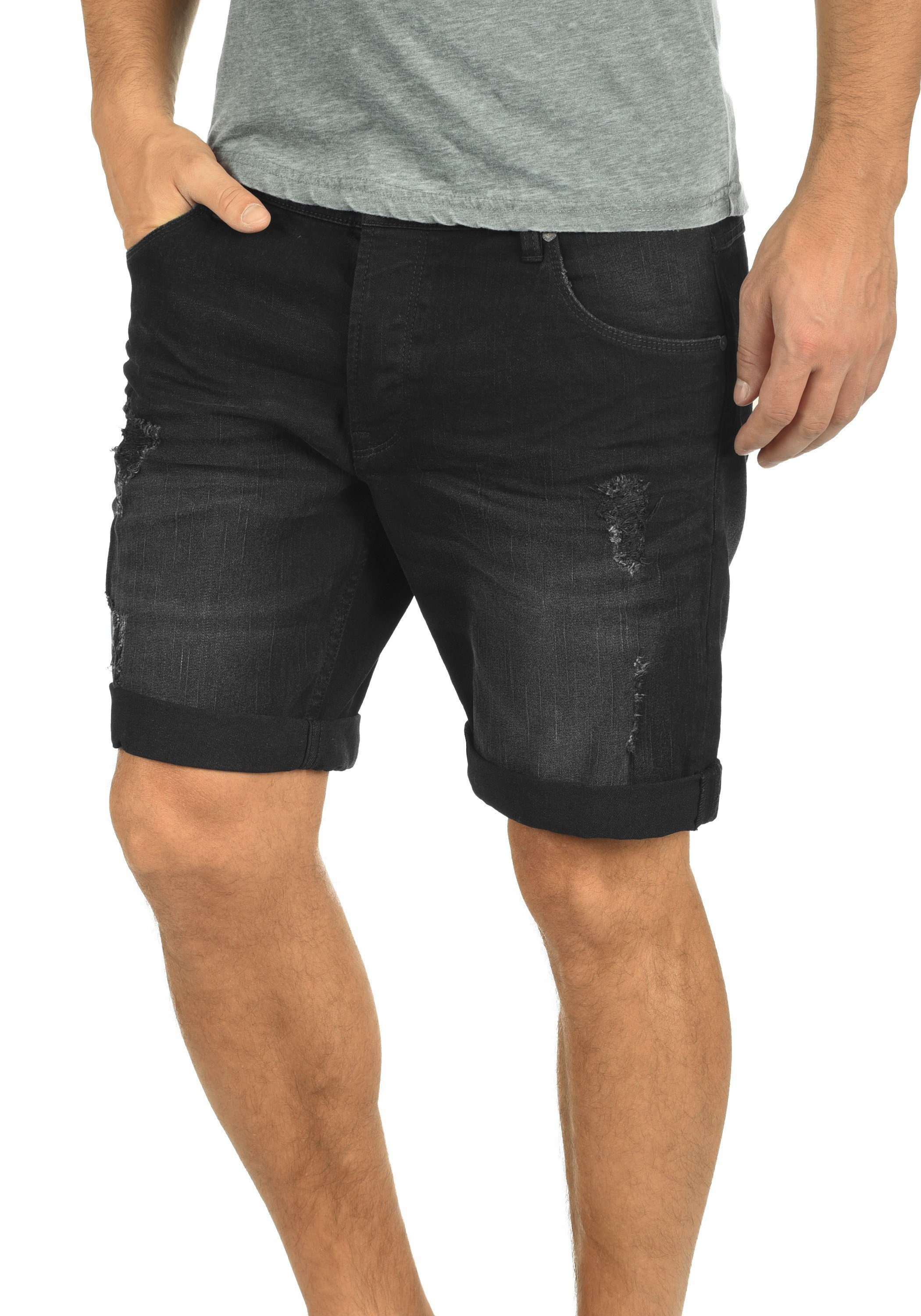 !Solid Jeansshorts SDToy kurze Hose mit Destroyed-Effekten