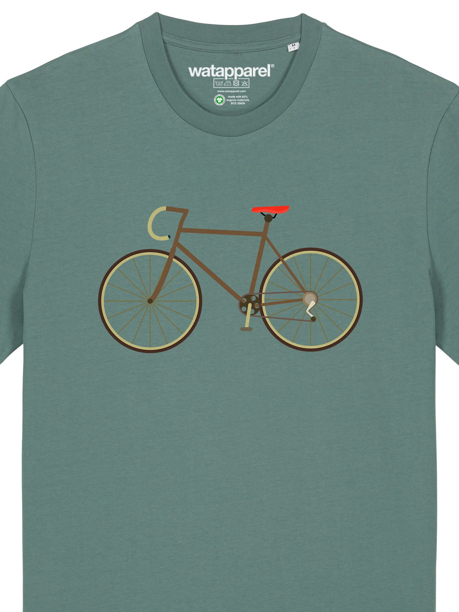 wat? Apparel T-Shirt Fahrrad