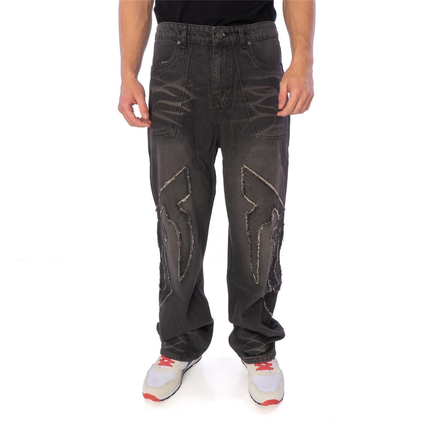 Favela Loose-fit-Jeans Jeans Favela Distressed F