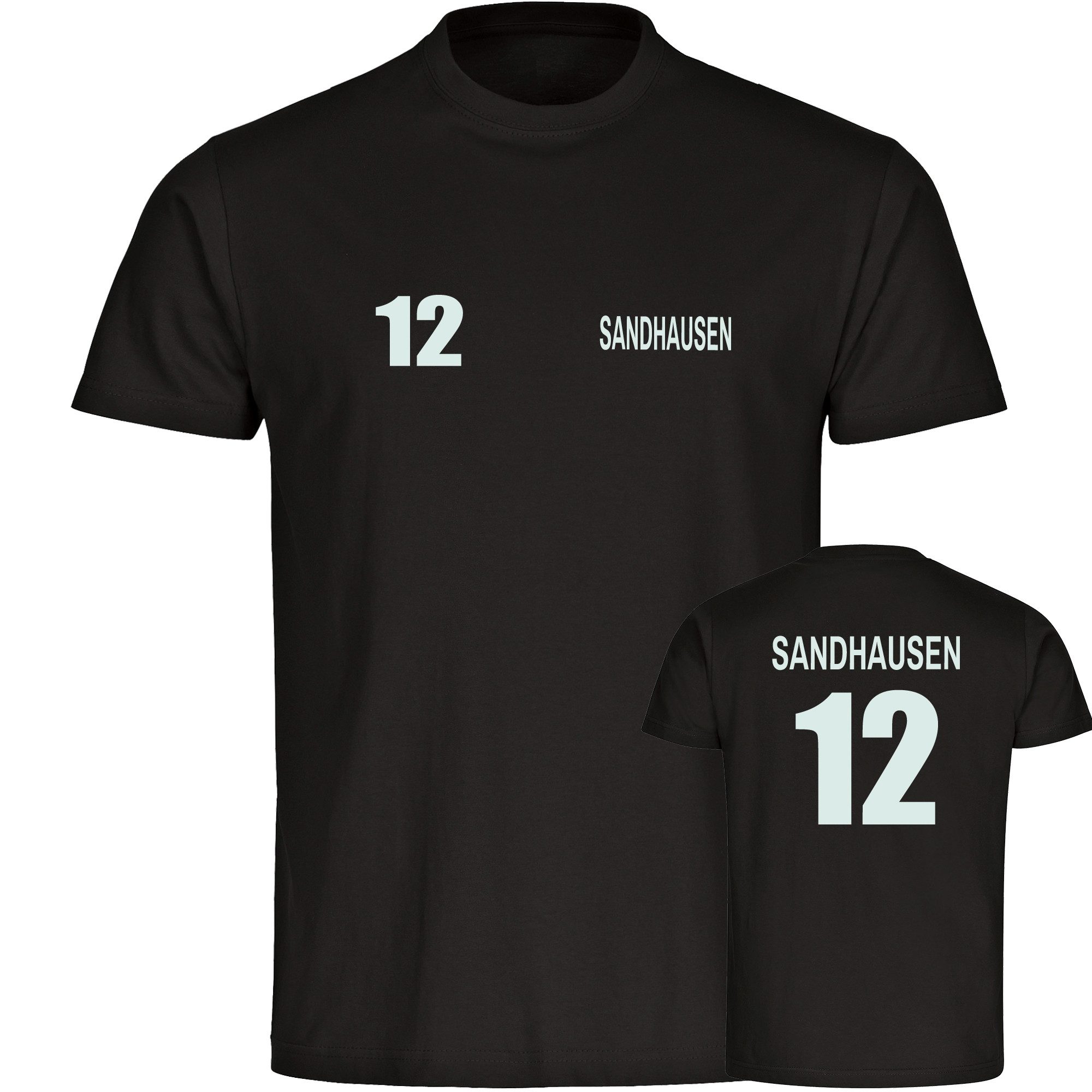 T-Shirt Herren Sandhausen - Trikot Nummer 12 - Männer