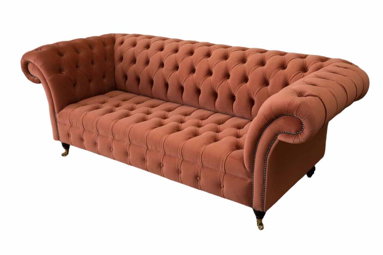 Klassisch Sofas Chesterfield JVmoebel Wohnzimmer Couch Sofa Chesterfield-Sofa,