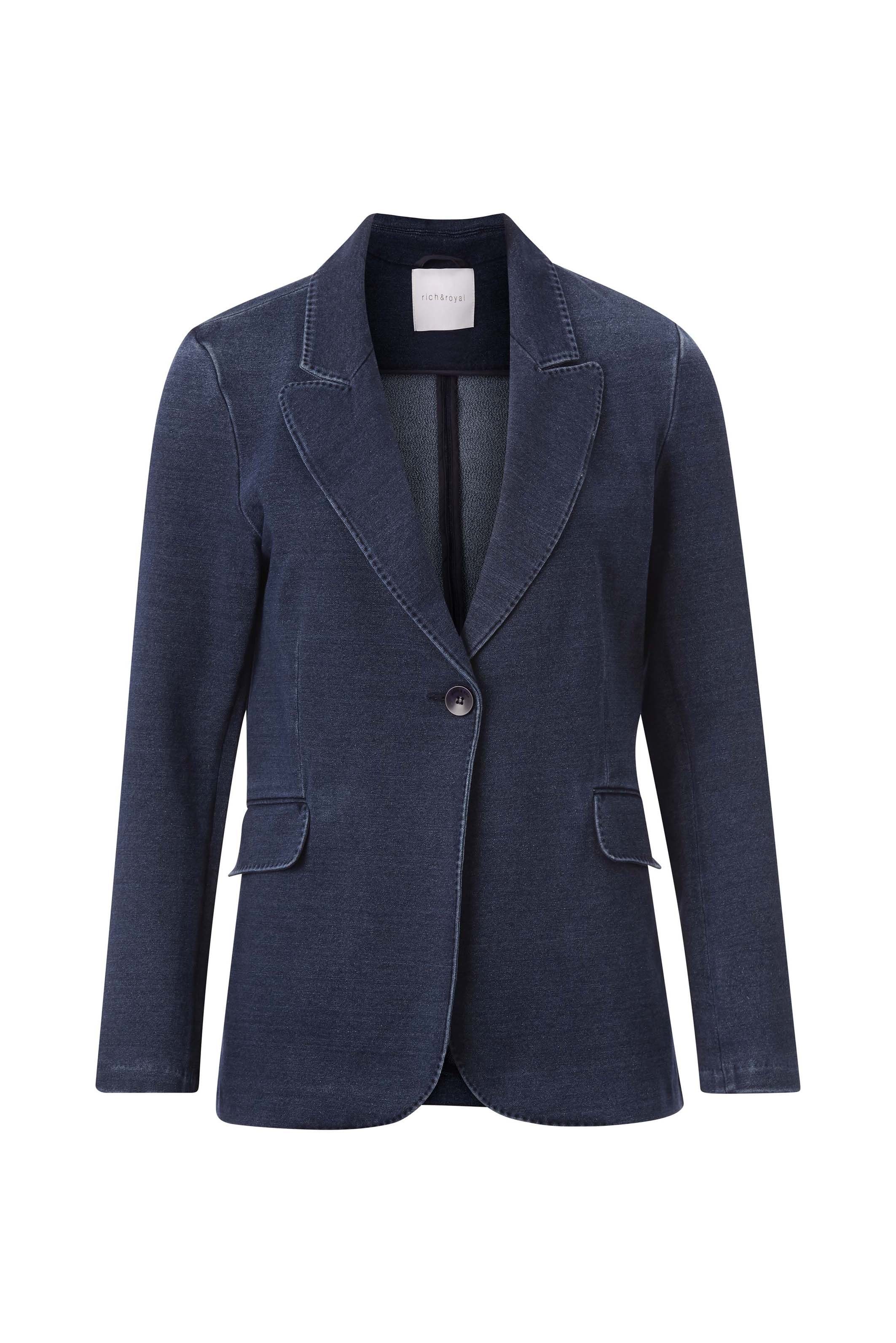 & Rich Royal Blusenblazer