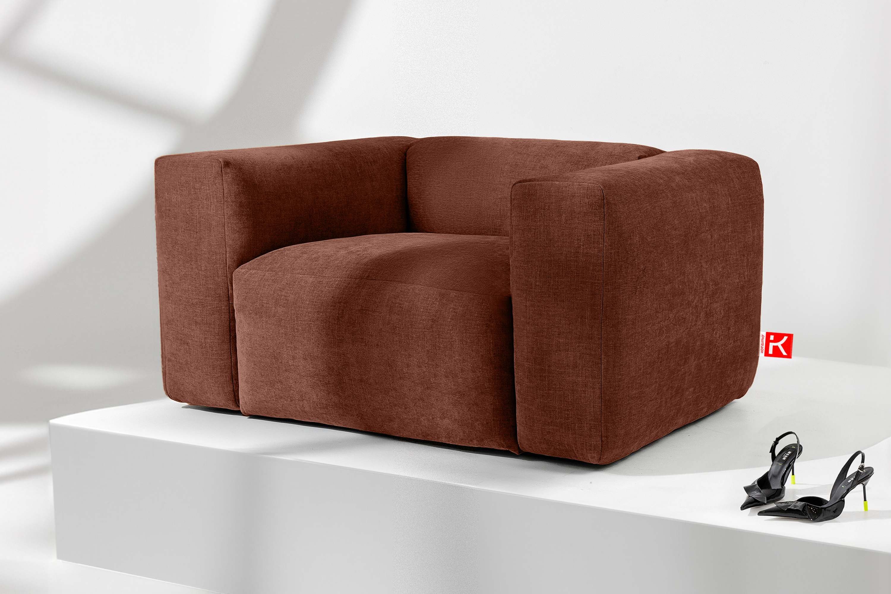 KONSIMO® Sessel BUFFO Polstersessel, Einzelsessel, hergestellt günstig online kaufen