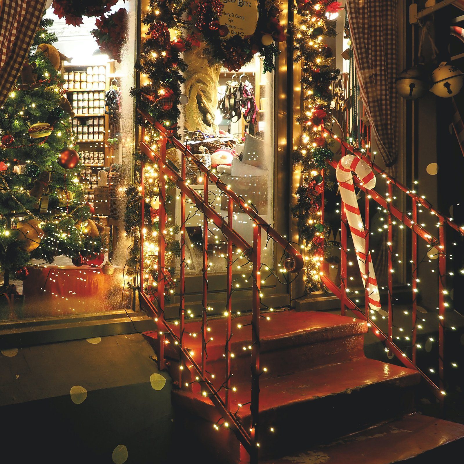 Salcar LED-Lichterkette 23M 360 LED Lichterkette Weihnachtsbaum Weihnachtsdeko Warmweiß, mit Fernbedienung, Christbaumbeleuchtung, 8 Modi und Memory