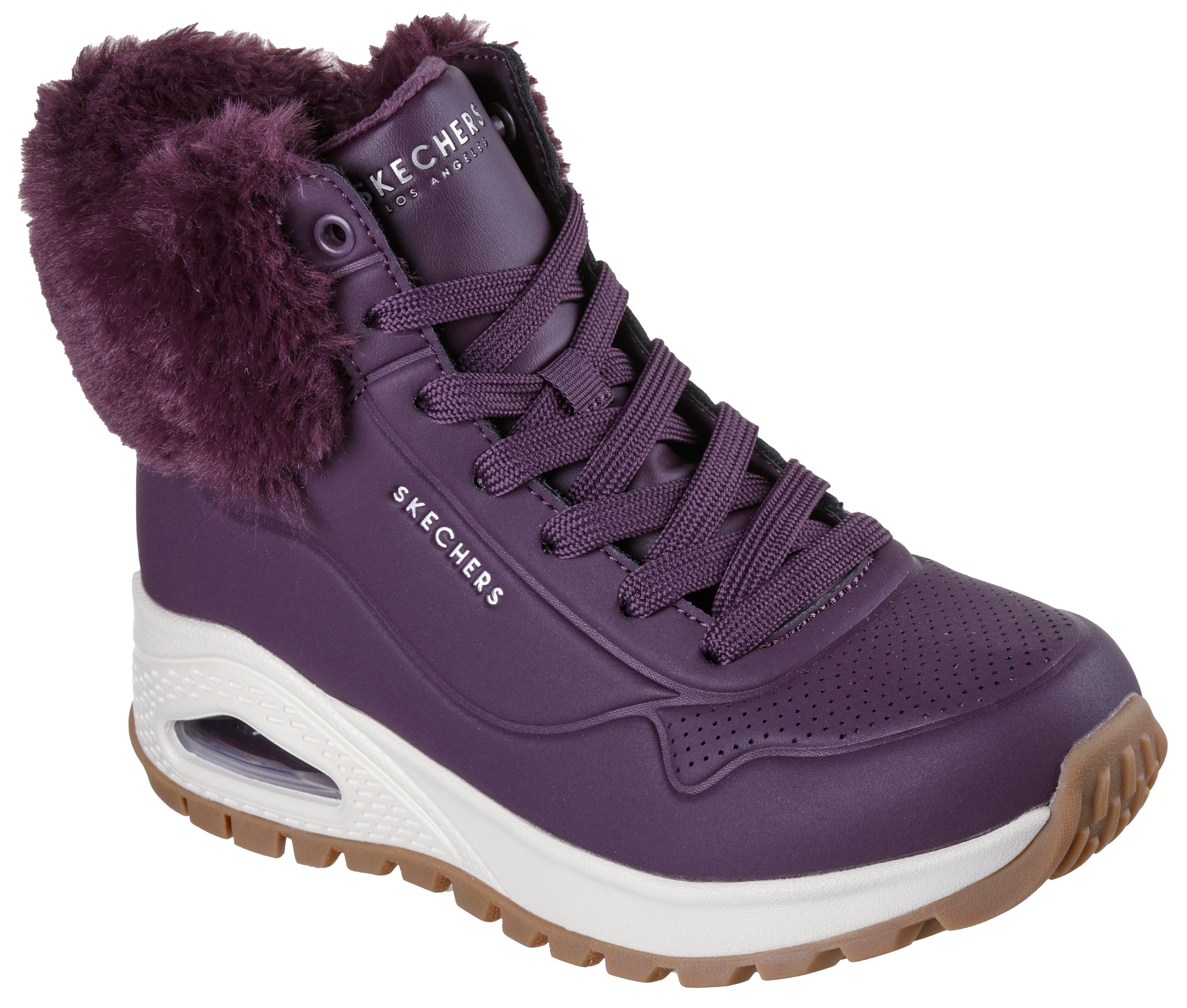 Skechers UNO RUGGED - FALL AIR Schnürboots Winterboots mit Air-Cooled Memory Foam® Komfort-Innensohle