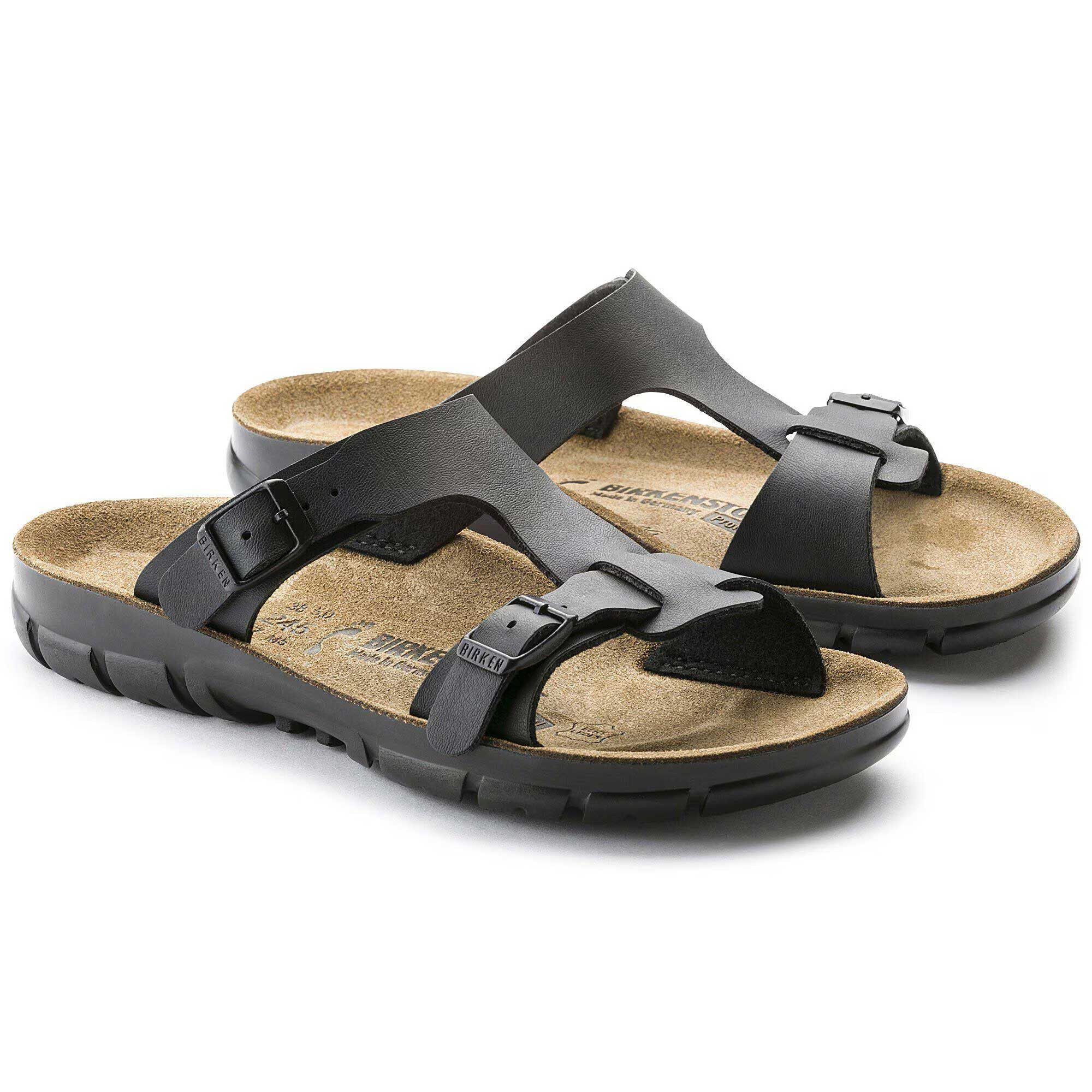 Birkenstock Sandalen Damen Sommer - Sofia - Anatomisches Kork-Latex-Fußbett - Sandale Flache Sandaletten mit modischer T-Spange und verstellbaren Riemen – Bild 4 von 5