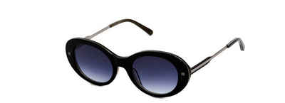 GERRY WEBER Sonnenbrille Außergewohnliche, schwarze, Damenbrille, ovale Form