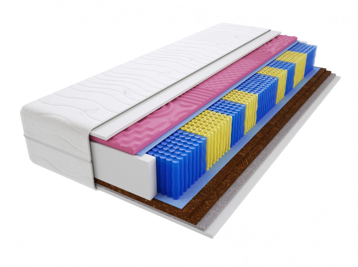 Taschenfederkernmatratze Matratzen, Taschenmatratzen Rigo Molet Multitaschen 90x200 cm, Godre, 19 cm hoch