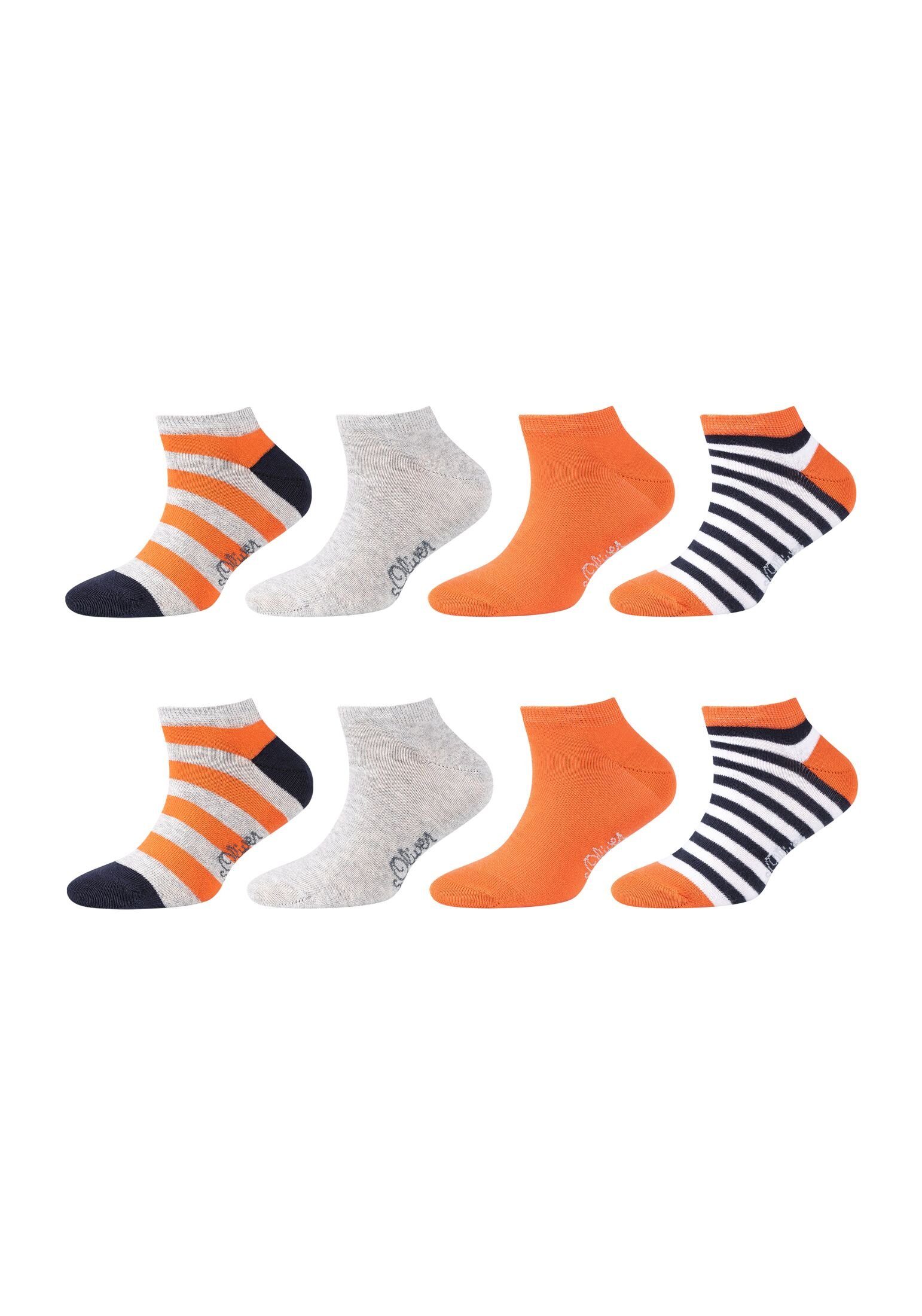 s.Oliver Sneakersocken Sneakersocken 8er Pack