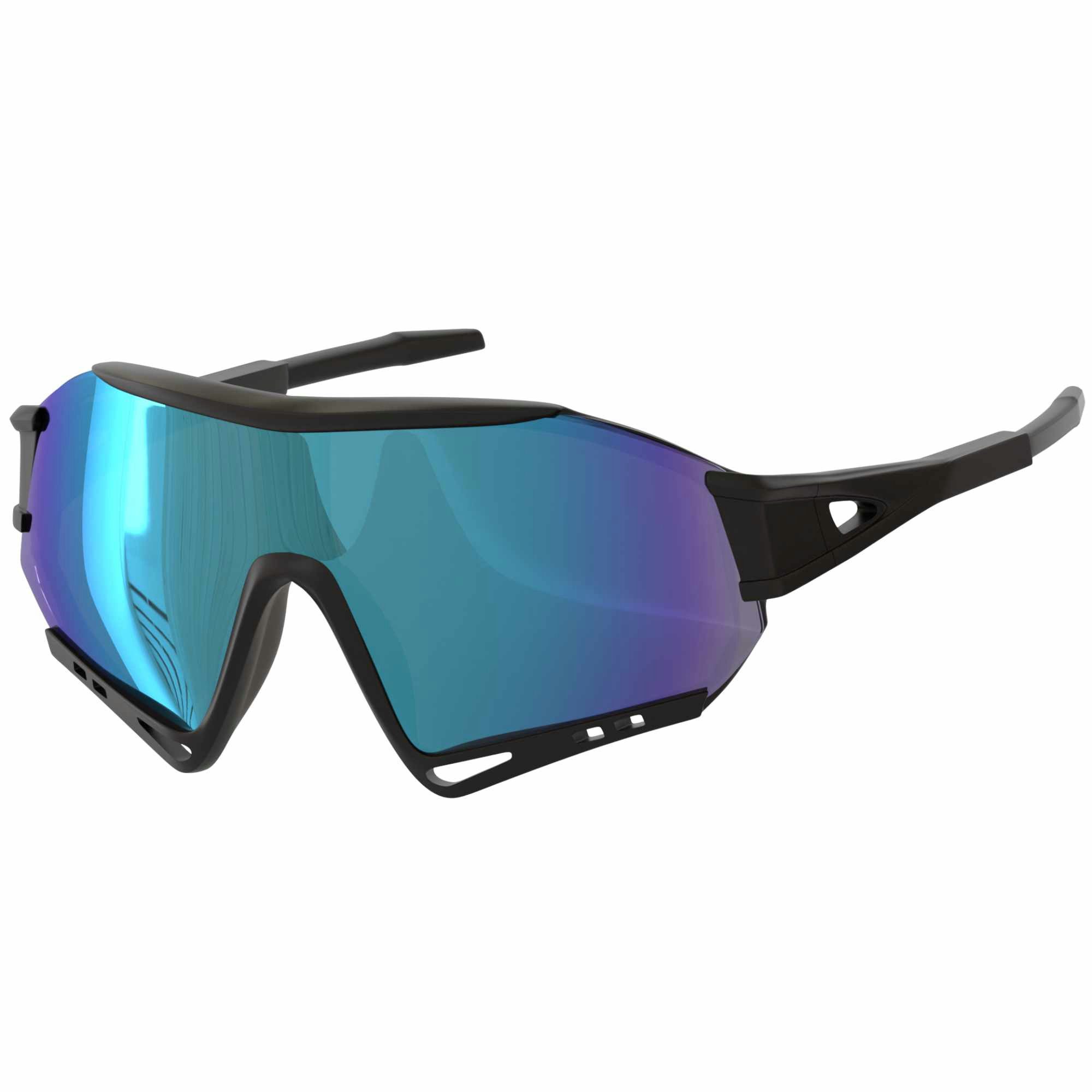 BEZLIT Eyewear Sonnenbrille Shield Sonnenbrille, sportliche Visor Brille mit großem Glas, Unisex (1-St) im eleganten Look