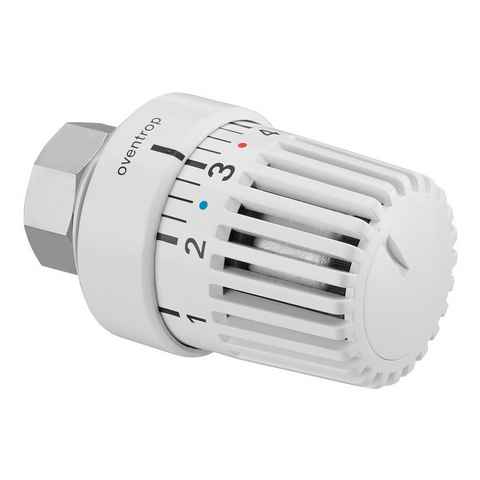 Oventrop Heizkörperthermostat, Thermostat Uni L M 30 x 1 Skalenkappe 0 ^ 1-5, mit Nullstellung - weiß