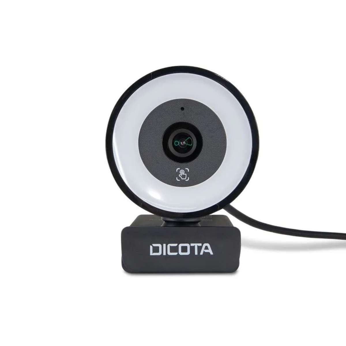 DICOTA DICOTA D32066 Webcam 5 MP 2592 x 1944 Pixel USB 2.0 Schwarz Webcam