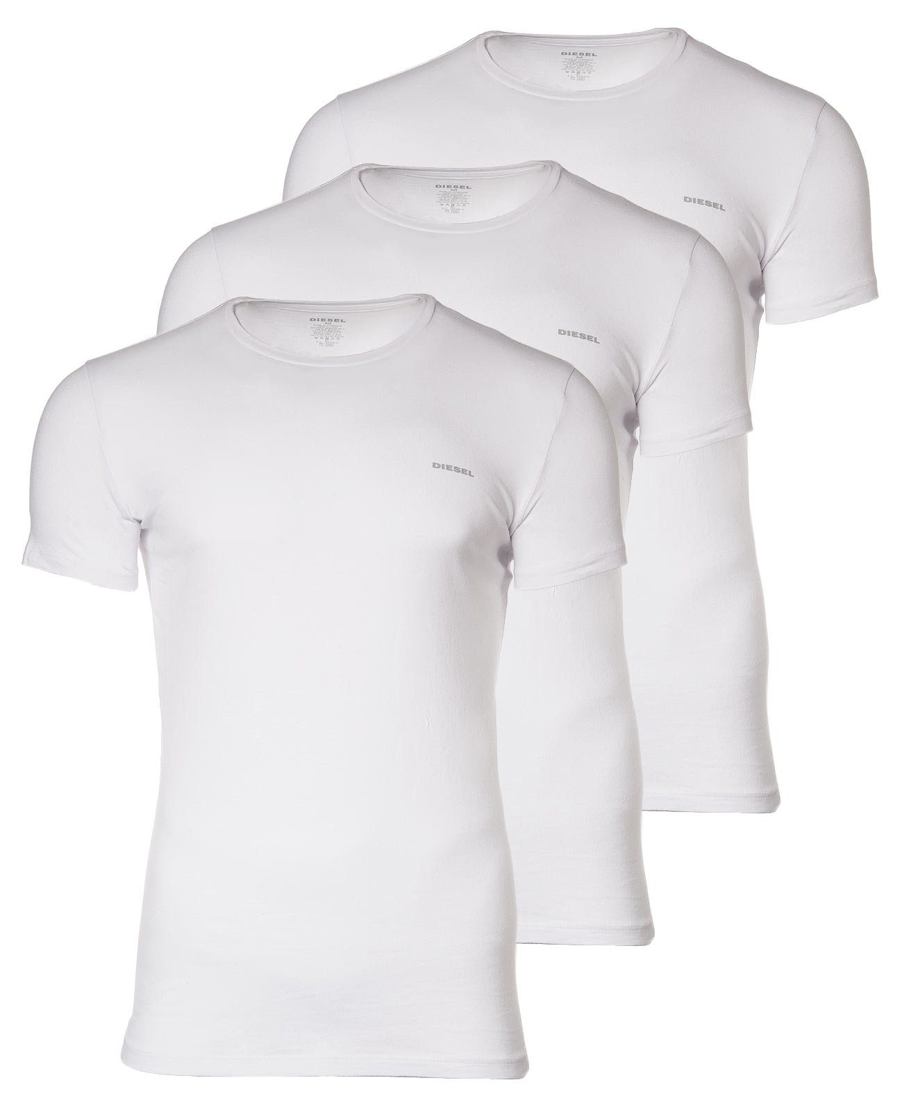 diesel t shirt herren schwarz