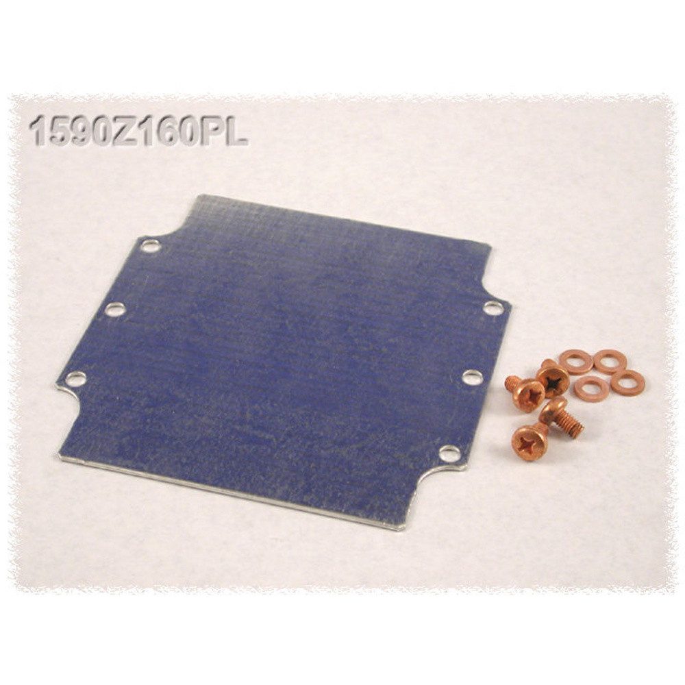 Hammond Electronics Montagerückgehäuse Hammond Electronics 1590Z100BK Universal-Gehäuse 75 x 80 x 52 Alumin, (1590Z100BK)
