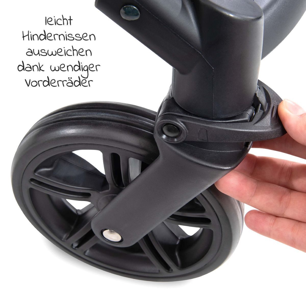 Hauck Kinder-Buggy Rapid 4 - Grey, Sportwagen - Liegefunktion, höhenverstellbar, klein faltbar bis 25 kg