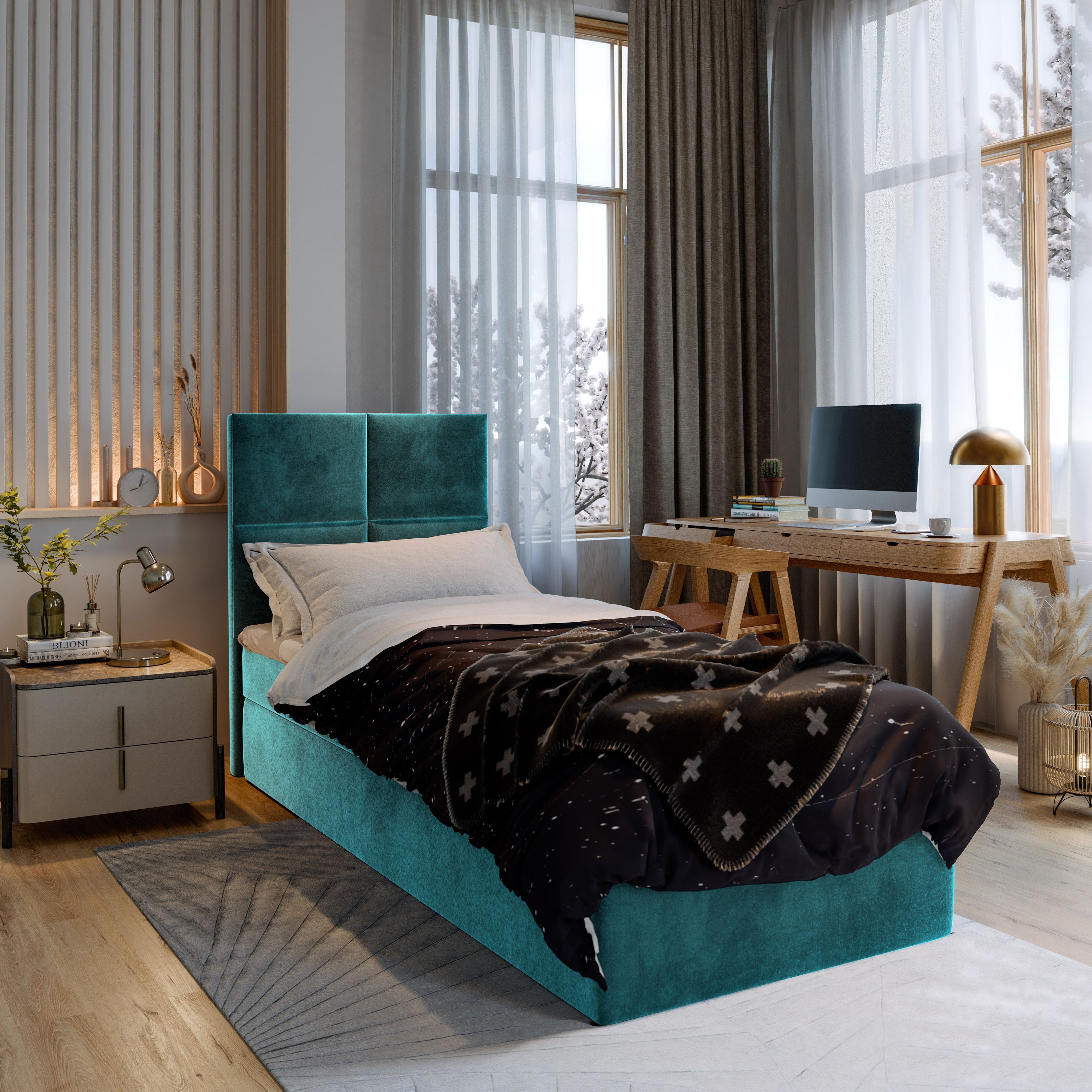 Masseno Boxbett LENA 90x200 cm mit günstig online kaufen
