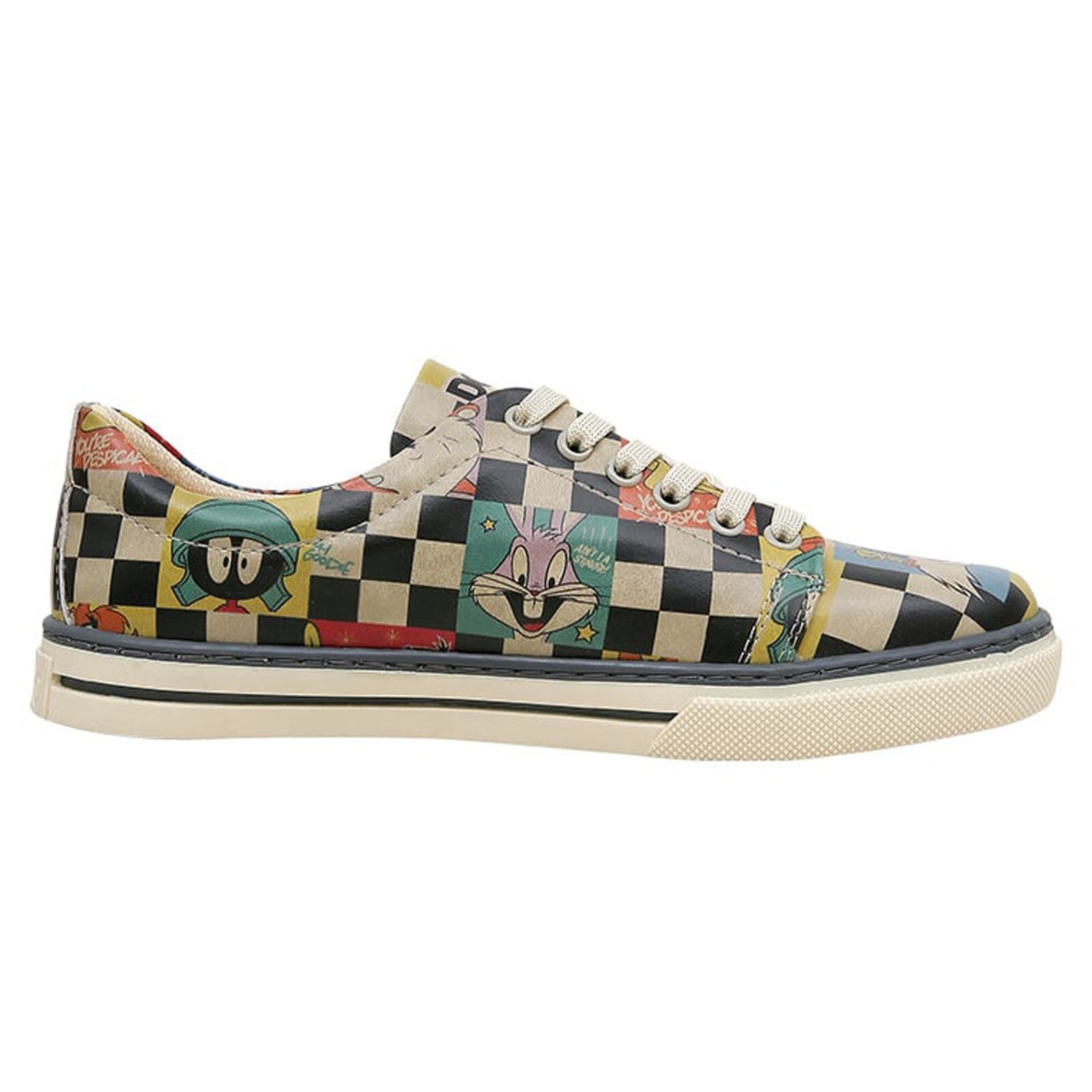 DOGO Classic Schnürsneaker Looney Tunes You-Re-Despicable Damen Sneaker Handgefertigt