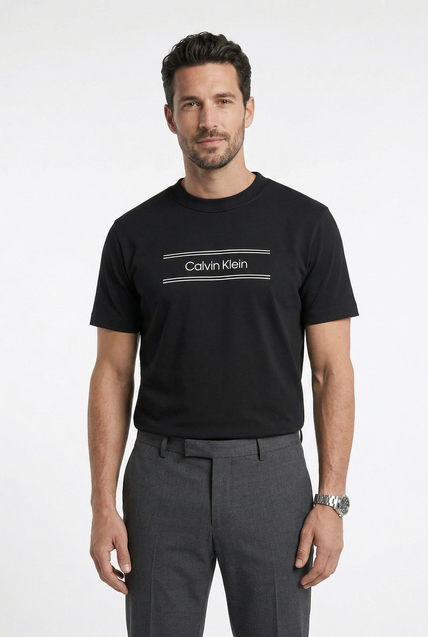 Calvin Klein T-Shirt GRAPHIC TEE Regular fit, Druck