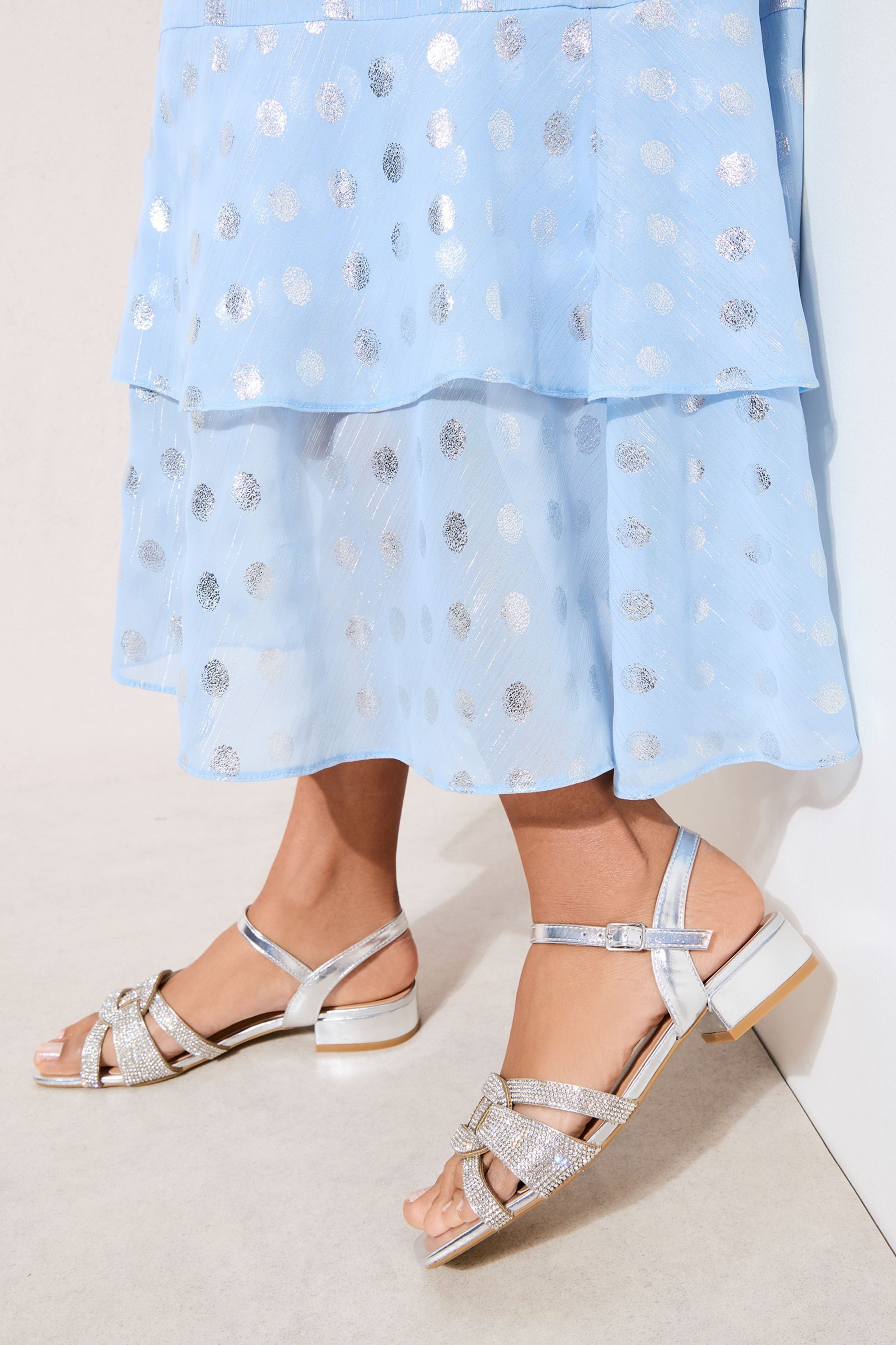 Friends Like These Friends Like These festliche Strasssandaletten Sandalette (1-tlg)