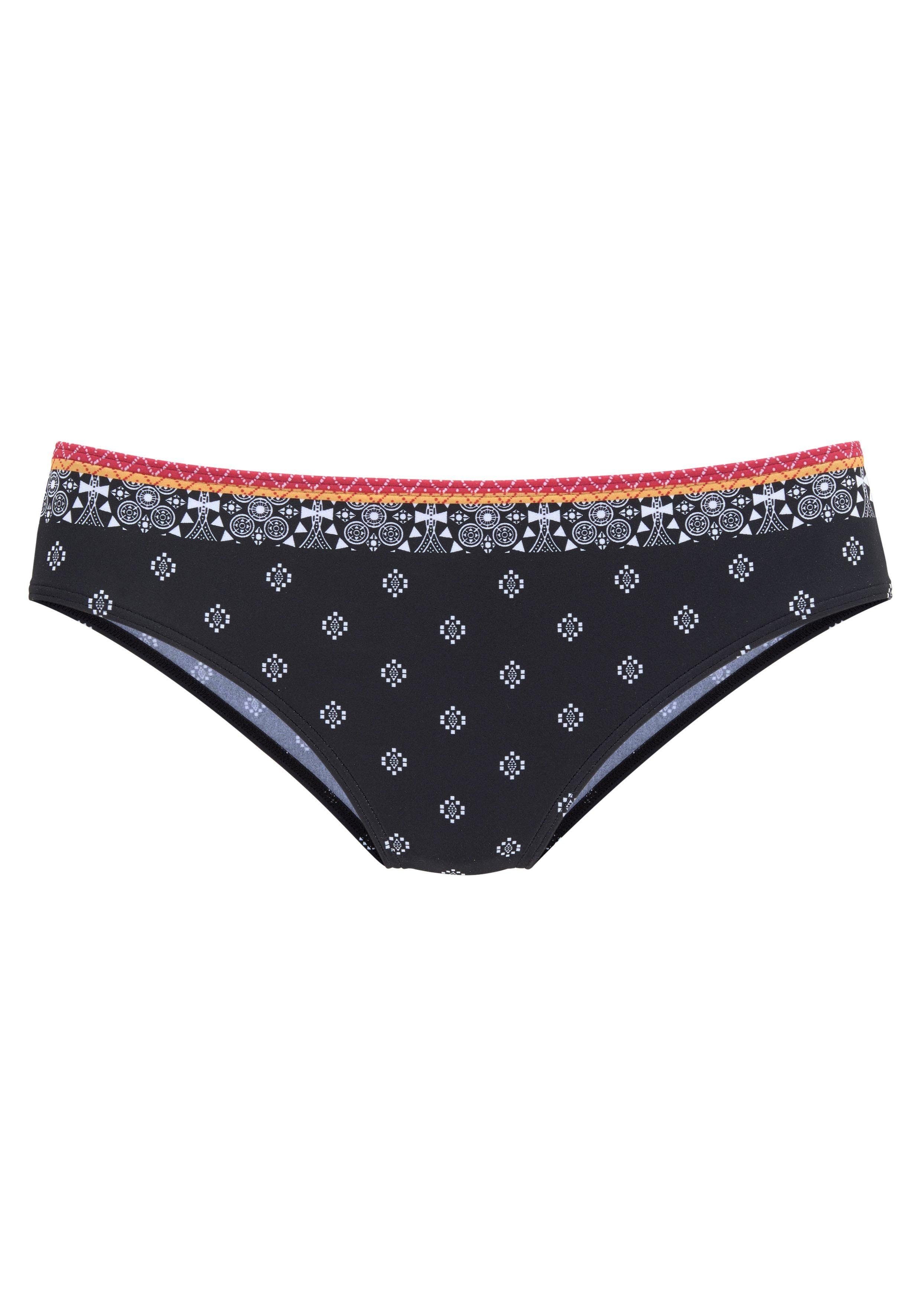 LASCANA Bikini-Hose Kimer mit modernem Print günstig online kaufen