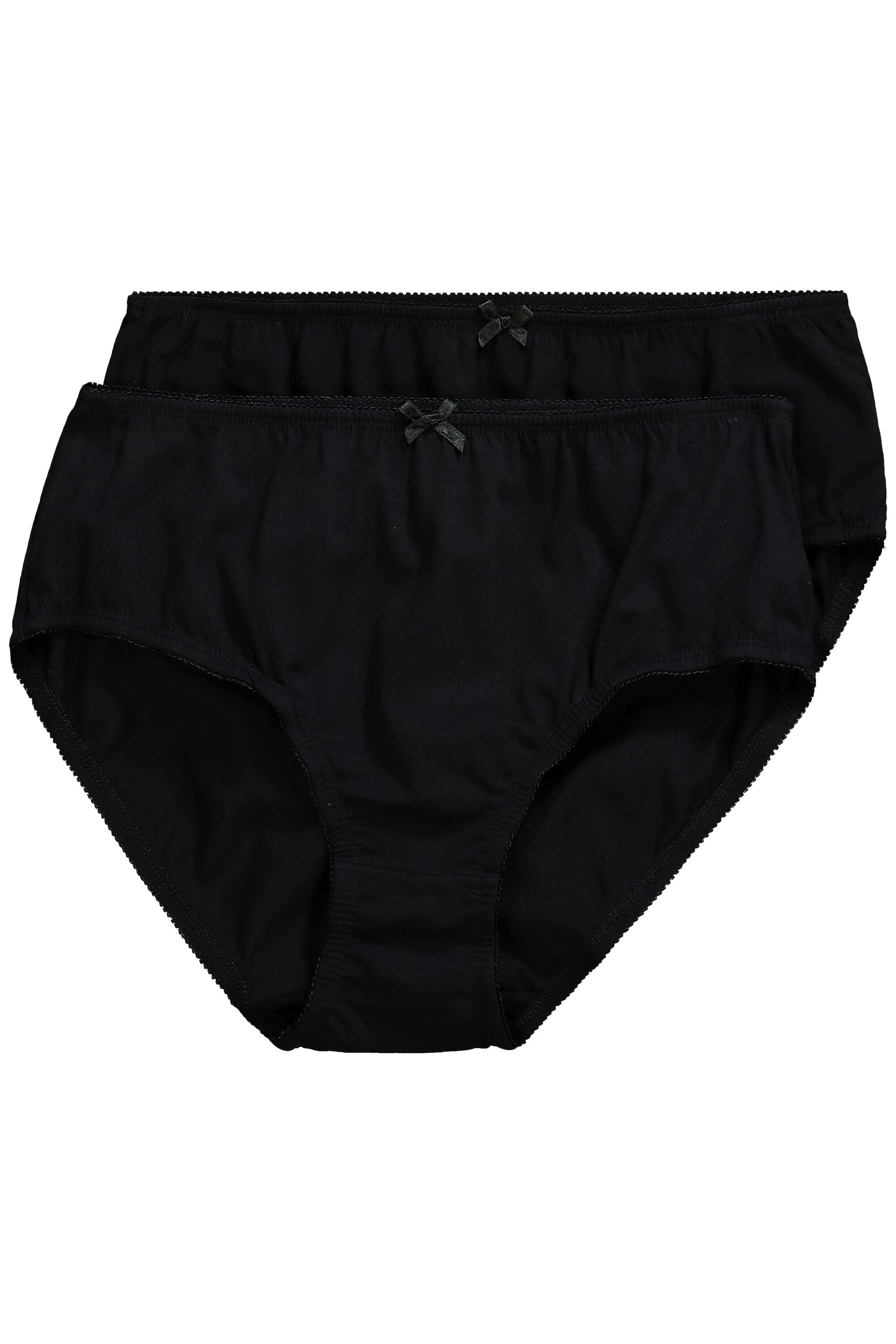 Ulla Popken Slip Midi-Slips 2er-Pack (2-St)