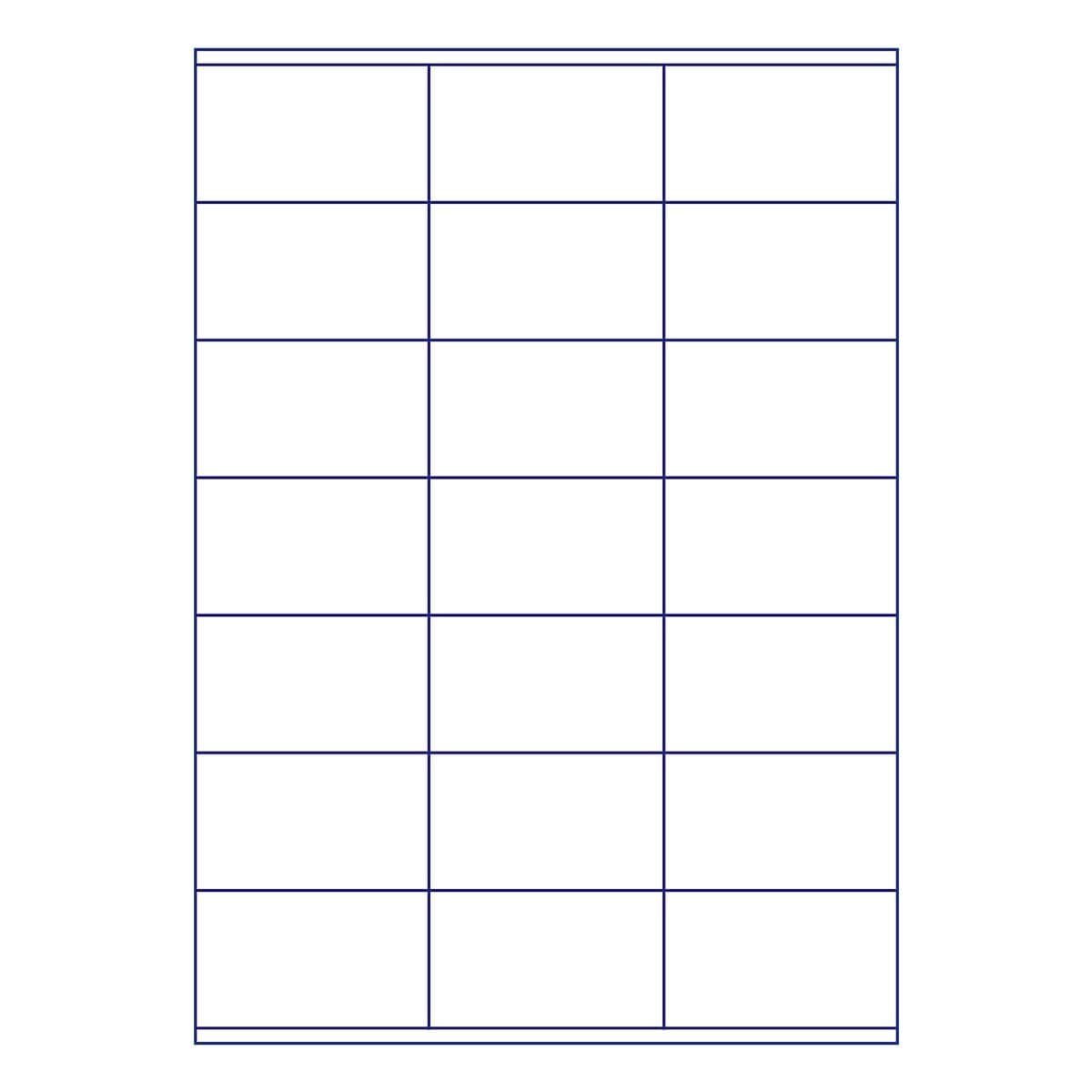 Otto Office Etiketten Standard, 2100 Stück, 70x41 mm, hochweiß, selbstklebend