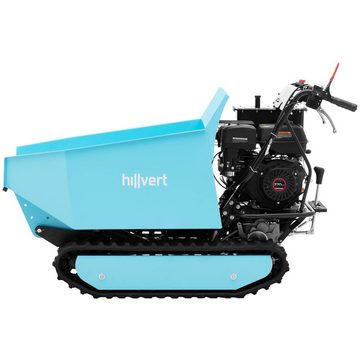Hillvert Motorschubkarre Motorschubkarre Raupendumper Mini-Raupendumper 500 kg Benzinmotor 6 kW