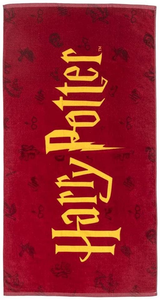 Cerdá Handtuch Harry Potter - Rotes Handtuch