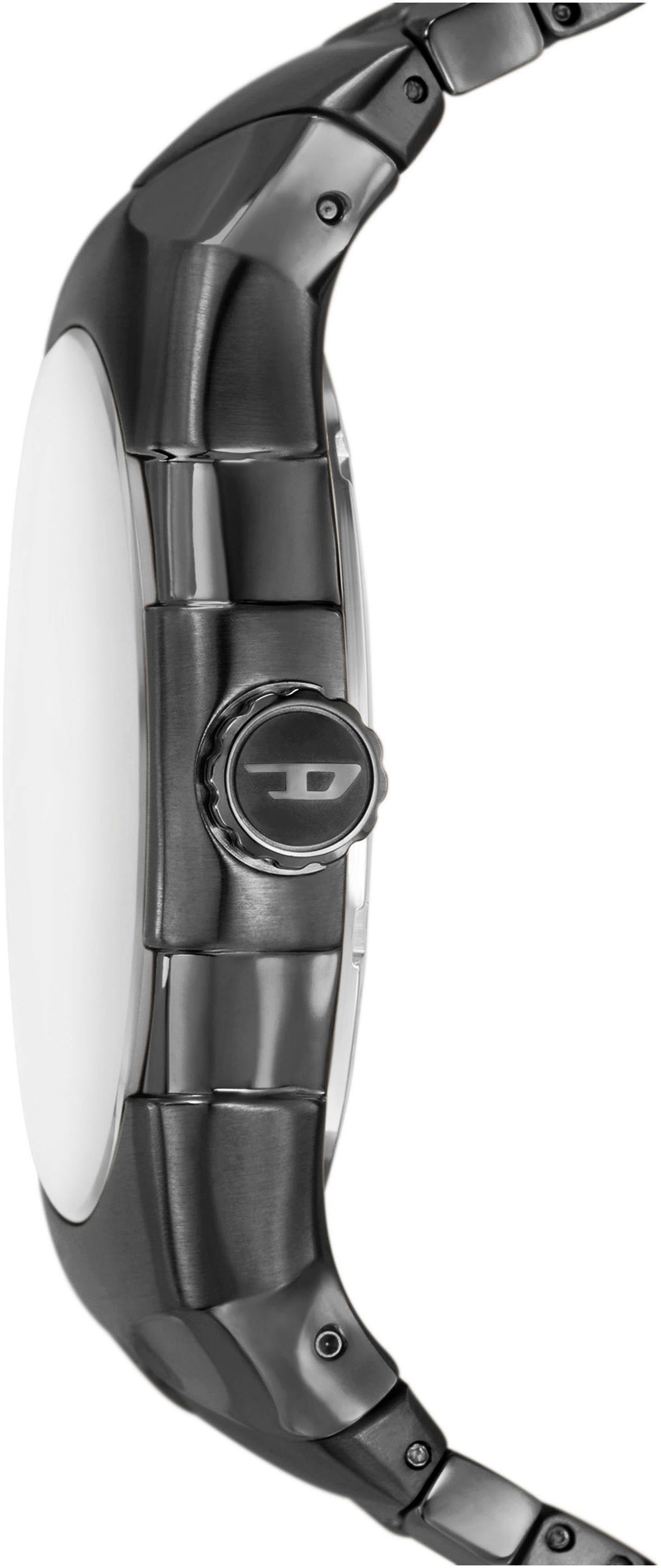 Diesel Quarzuhr D-SRUPTOR DZ2213, Armbanduhr, Herrenuhr, Damenuhr, Edelstahlarmband