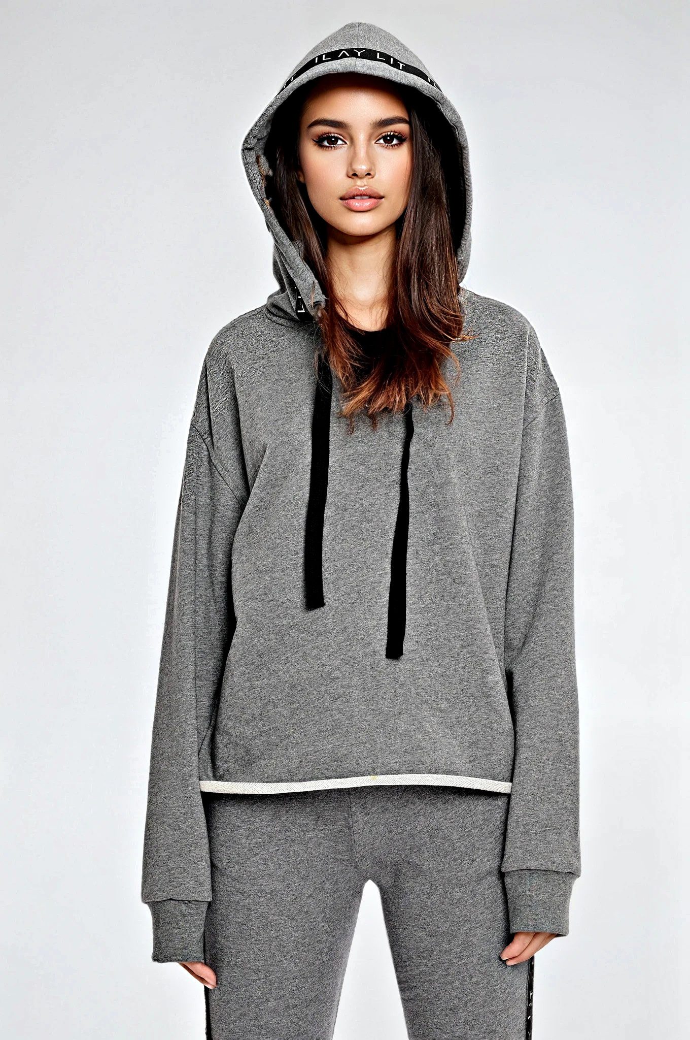 ILAY Lit Hoodie Oversized Hoodie- Holy Melange