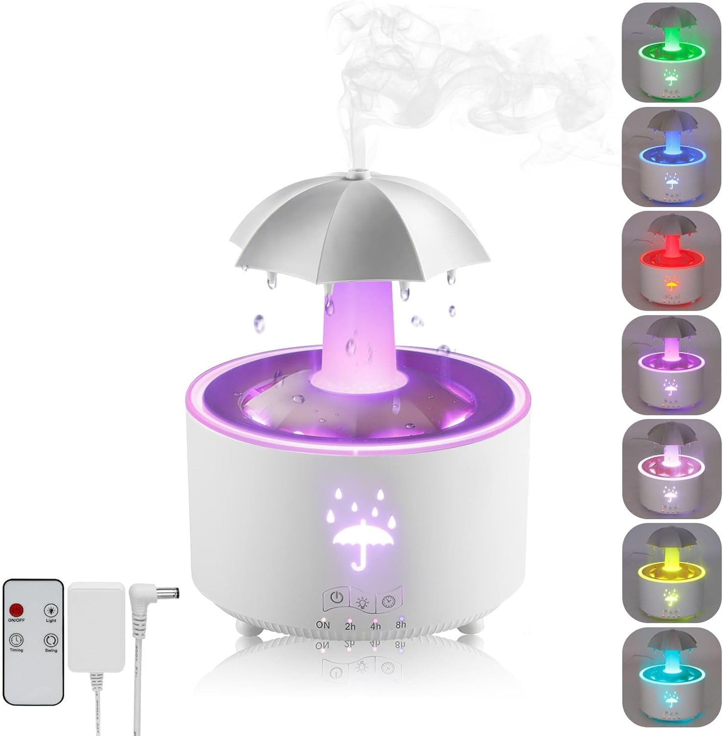 RWEUOQ Luftbefeuchter Regenschirm Luftbefeuchter, 300ml 360° günstig online kaufen