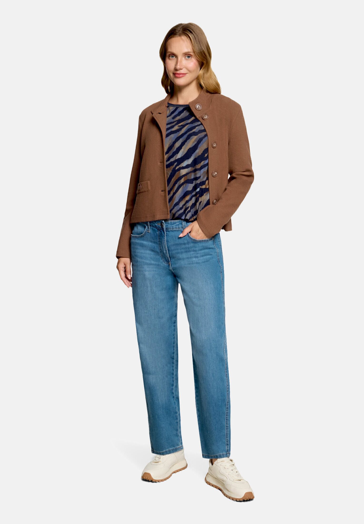 Betty Barclay Kurzarmshirt Damen mit Tunnelzug (1-tlg)