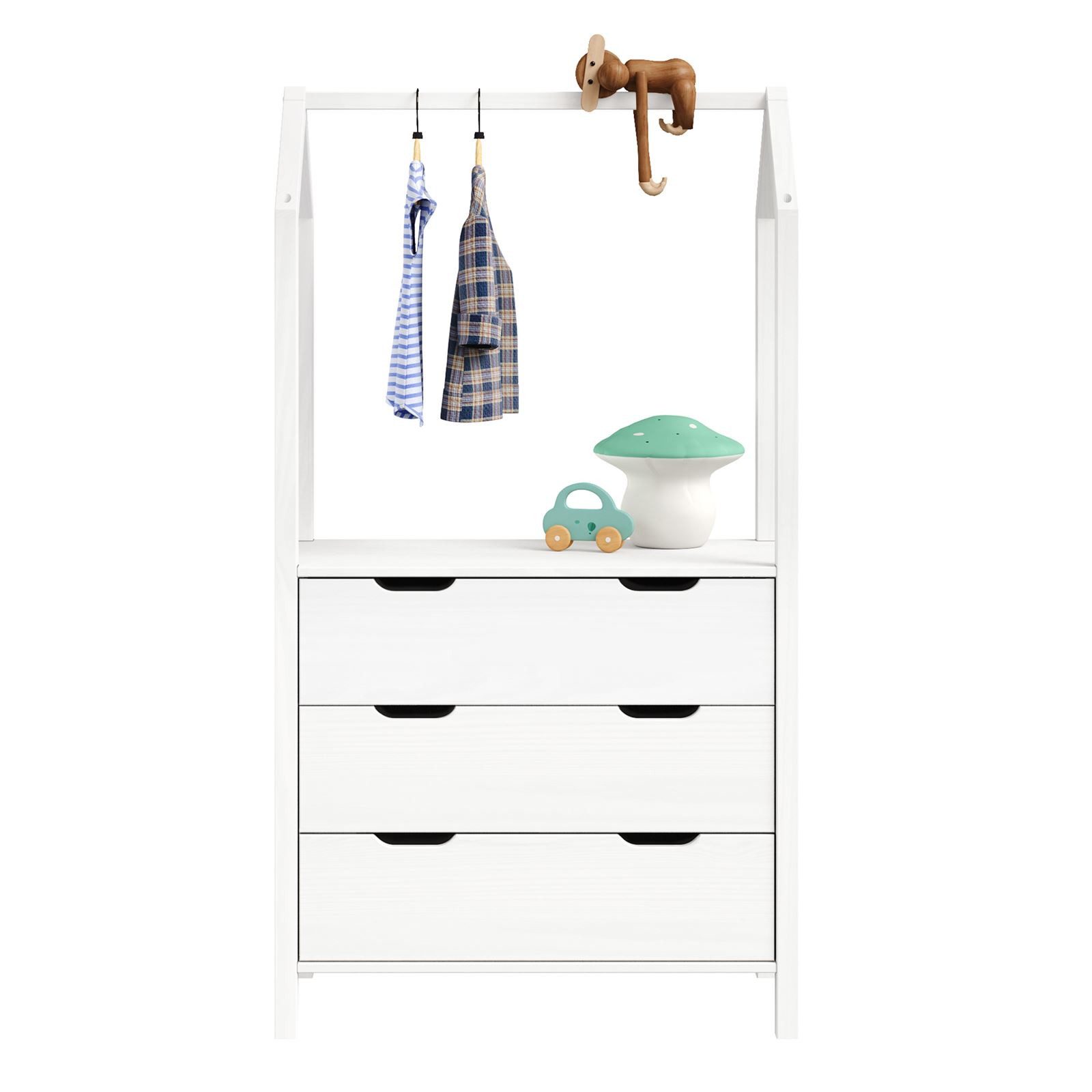 IDIMEX Kommode AMIRA, Kinderzimmer Kommode Kleiderschrank Kinderkleiderschrank
