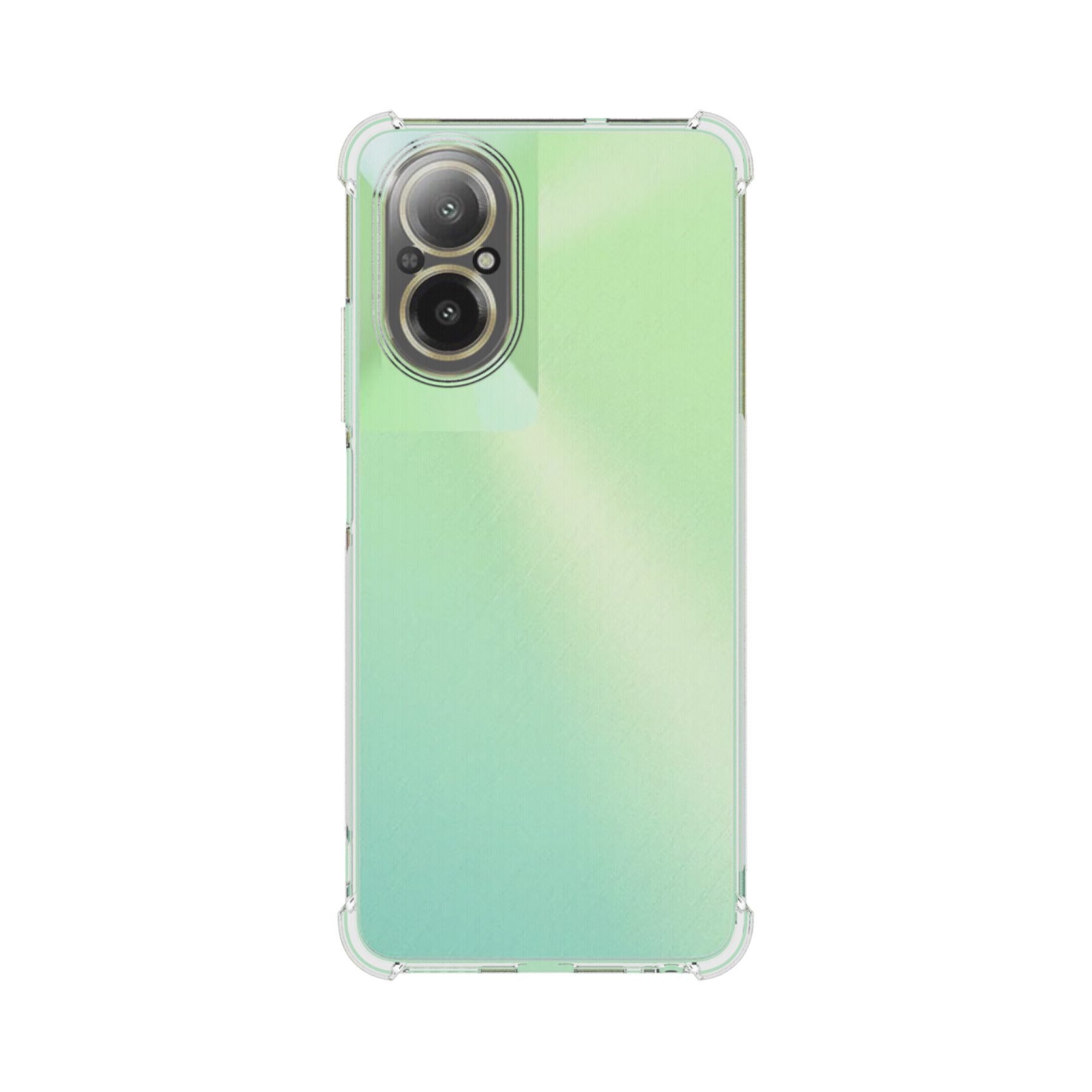 mtb more energy Smartphone-Hülle Clear Armor Case für Realme C67 4G, Transparente TPU Schutzhülle Case Backcover mit Anti-Shock Verstärkung