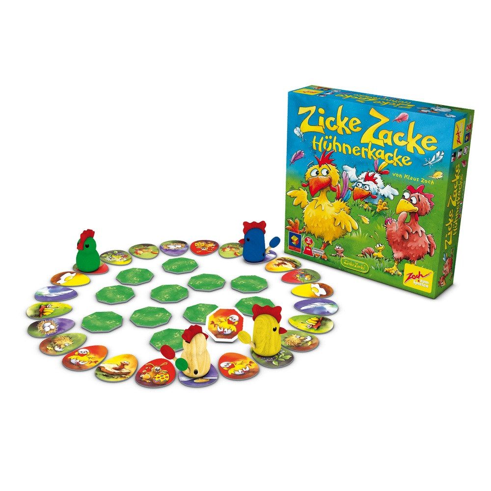 Simba Dickie Spiel Kinderspiel Zoch Zicke Zacke Hühnerkacke