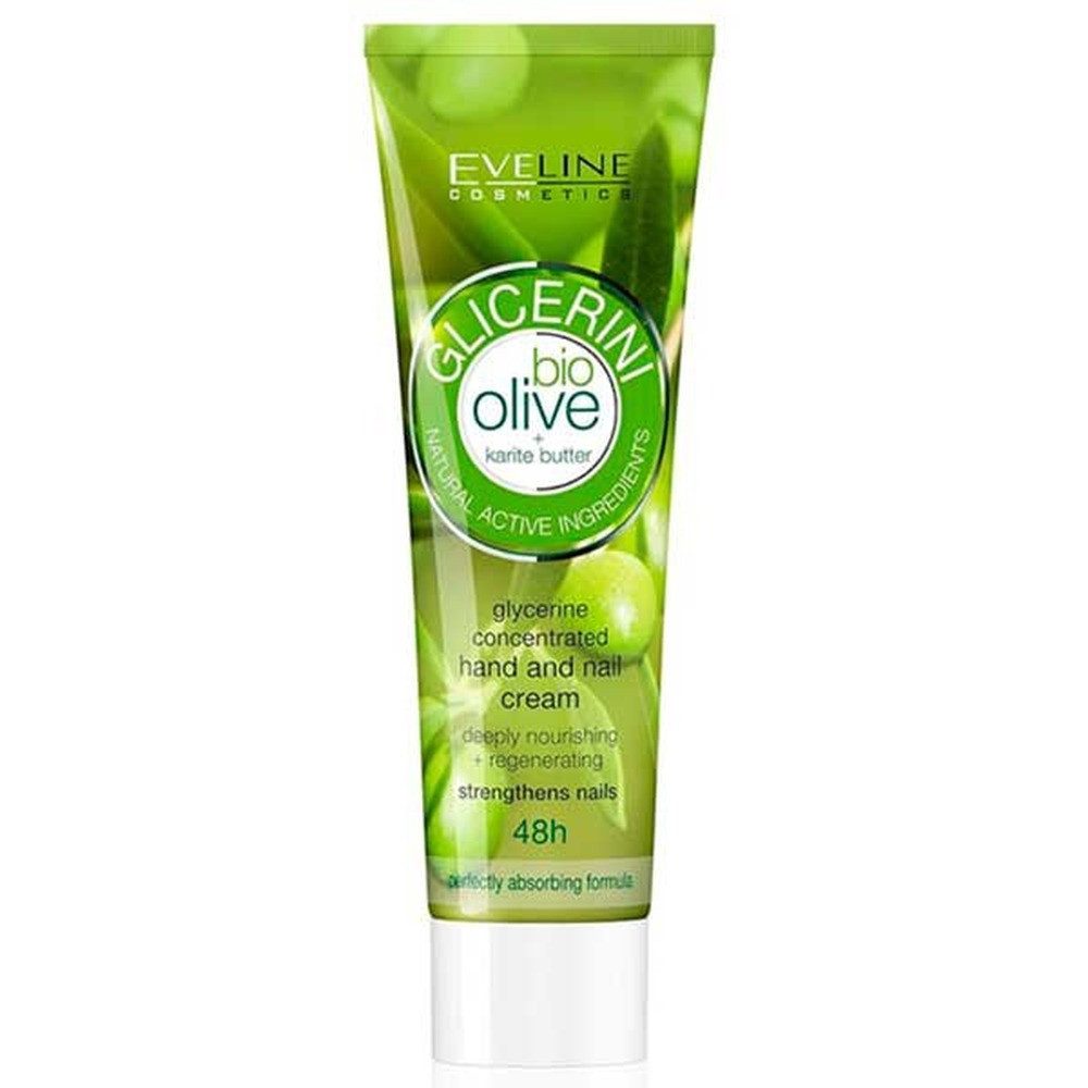 Eveline Cosmetics Nagelpflegecreme EVELINE Glicerini Olive Hand- und Nagelcreme