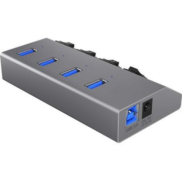 ICY BOX IB-HUB 1405 USB-Kabel