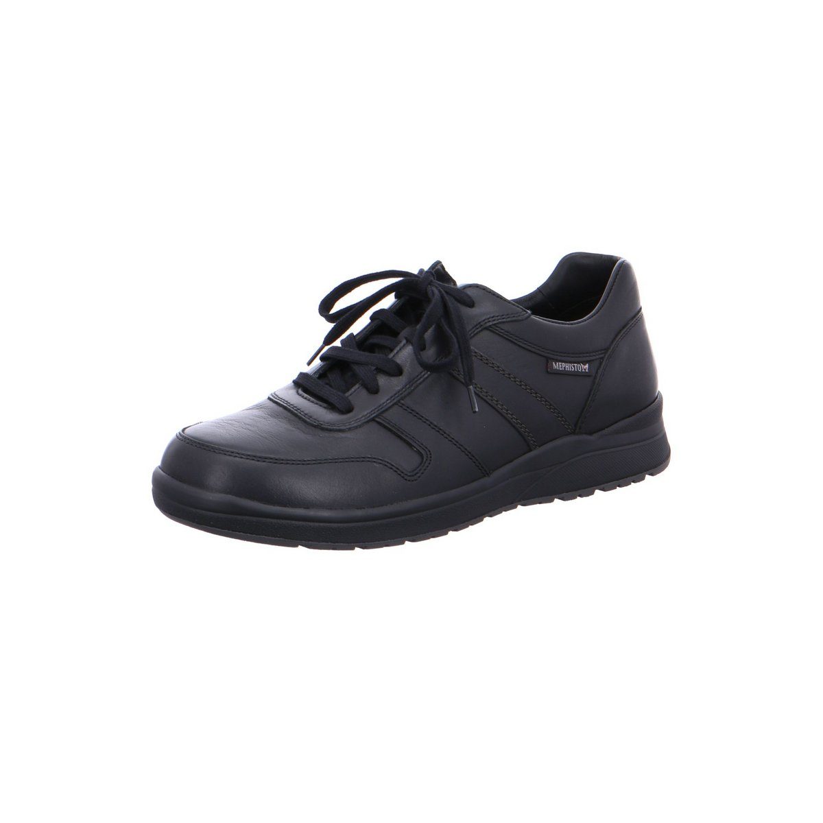 Komfort Schnürer für Herren in schwarz Schnürschuh