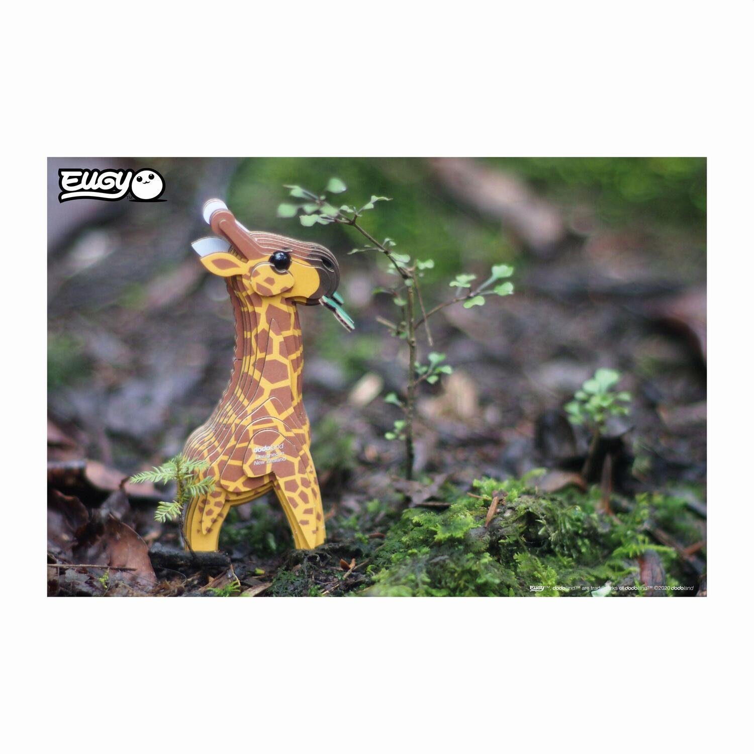 - Spiel, EUGY Giraffe Carletto Bastelset 3D