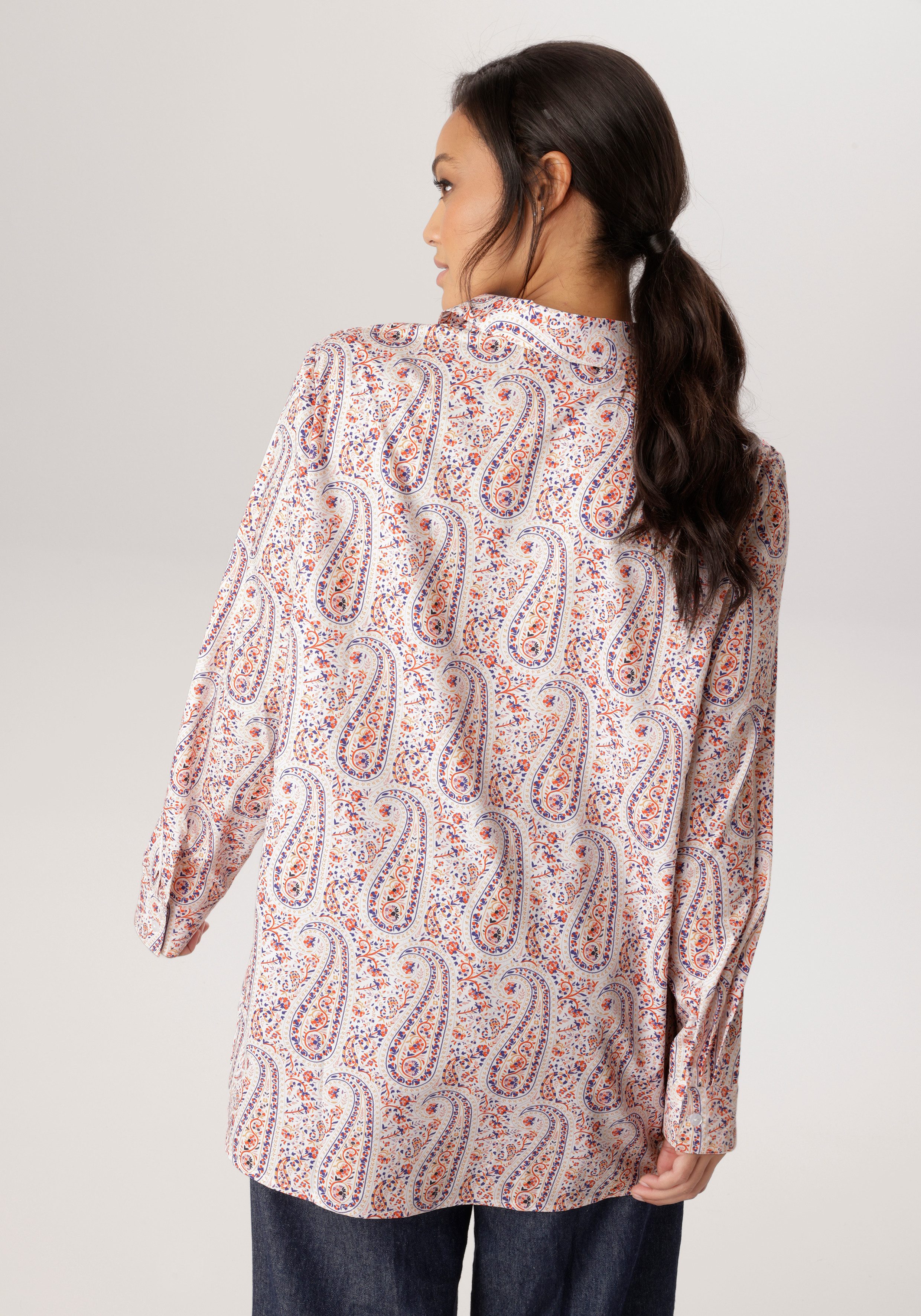 Aniston PLUS Hemdbluse in Paisleydessin - NEUE KOLLEKTION