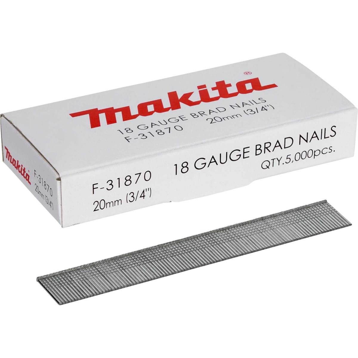 Akku-Multifunktionswerkzeug Makita - Staples - 5000 Stücke - Länge: 20 mm - Breite: 1.2 mm