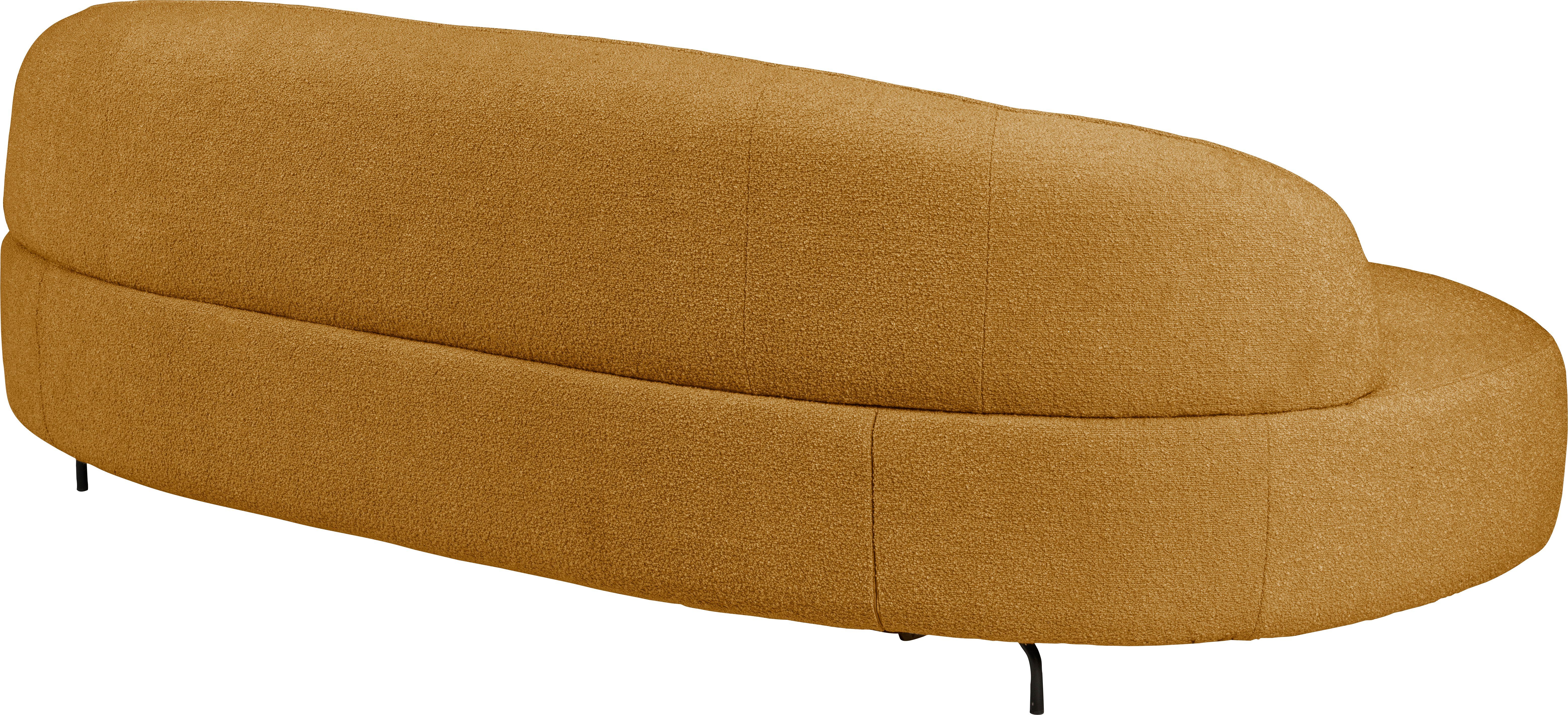 furninova Sofa Design mustard organisch skandinsvischen im geformt, Aria,