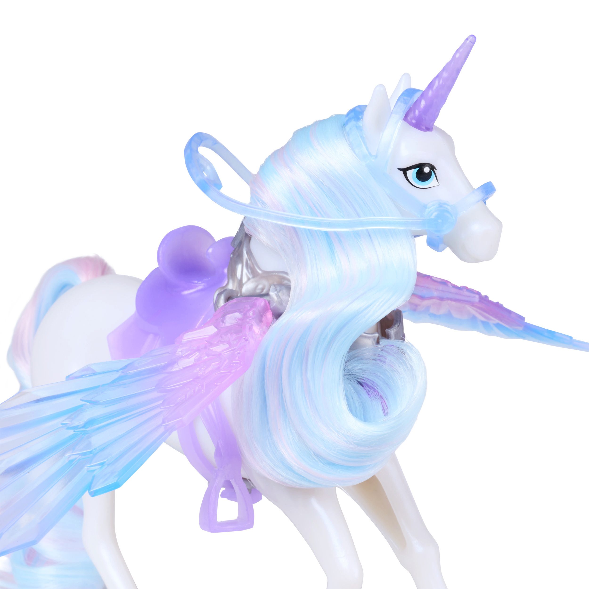 Spin Master Anziehpuppe Unicorn Academy - Wing Magic Layla und Glacier Spielset – Bild 5 von 5