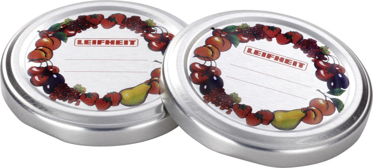 Haushaltsschere Leifheit Deckel für Marmeladenglas 10 Stück