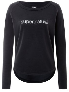 SUPER.NATURAL Sweatshirt für Damen, Merino EVERYDAY CREW atmungsaktiv, casual